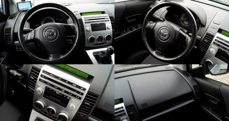 Mazda 5 cena 12500 przebieg: 159000, rok produkcji 2006 z Szczecin małe 742